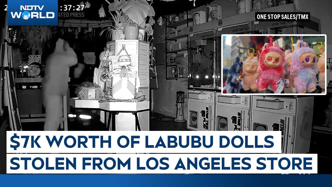 Video: $7k Worth Of Labubu Dolls Stolen From Los Angeles Store, Authorities Say