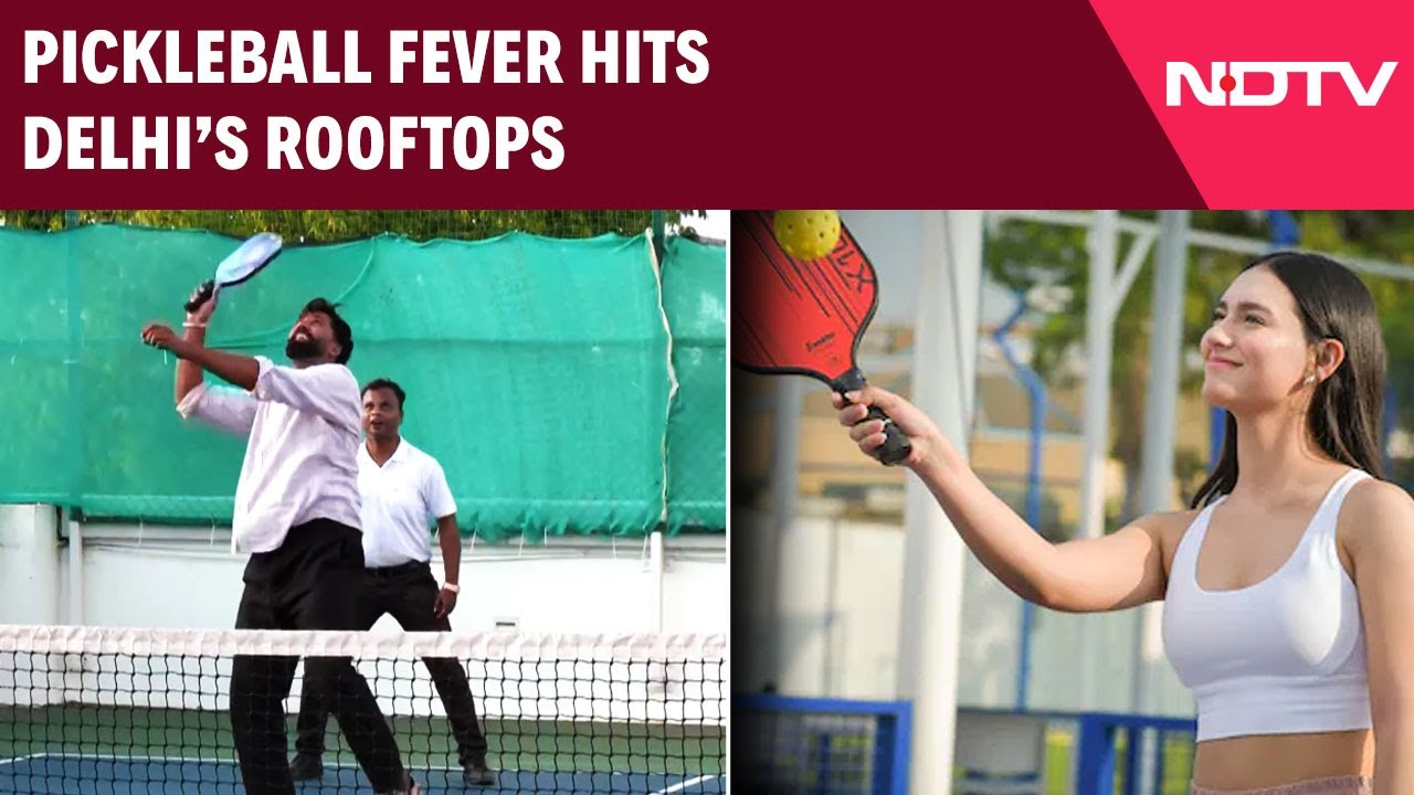 Video : Rise Of Pickleball: Delhi Rooftops Turn Sporting Arenas
