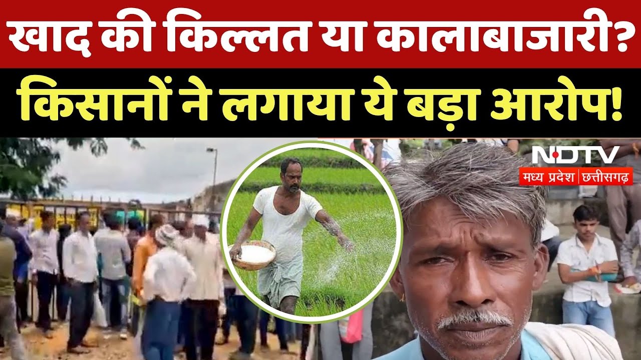 Farmers Protest in MP: खाद की किल्लत या कालाबाजारी? किसानों ने लगाया ये बड़ा आरोप! | Fertilizer | MP