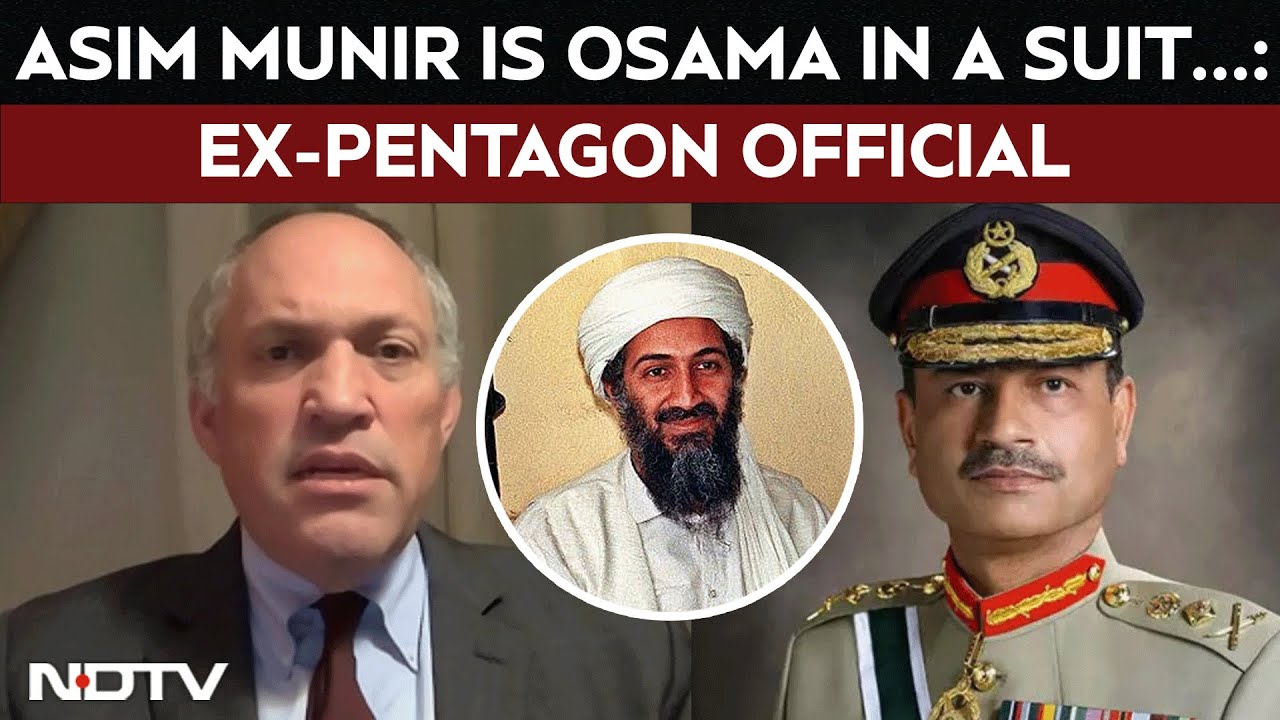 Asim Munir Nuclear | Ex-Pentagon Official Calls Pak Army Chief Munir Osama Bin Laden In A Suit