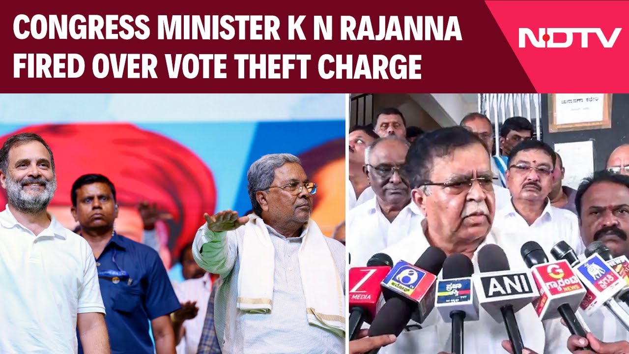 Rajanna Row | "Vote Theft Happened Under Congress", Karnataka Minister Sacked After Shocking Claim