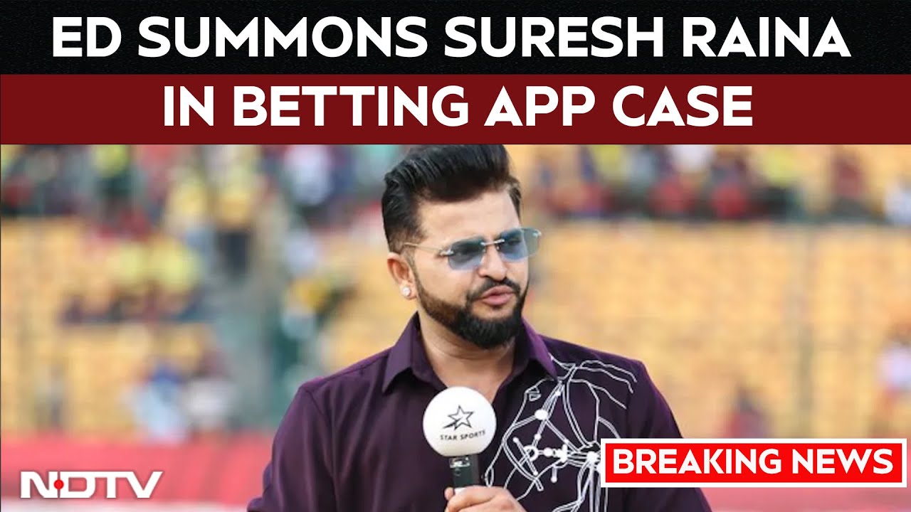 Video: Suresh Raina News | Probe Agency Summons Suresh Raina In Betting App Case