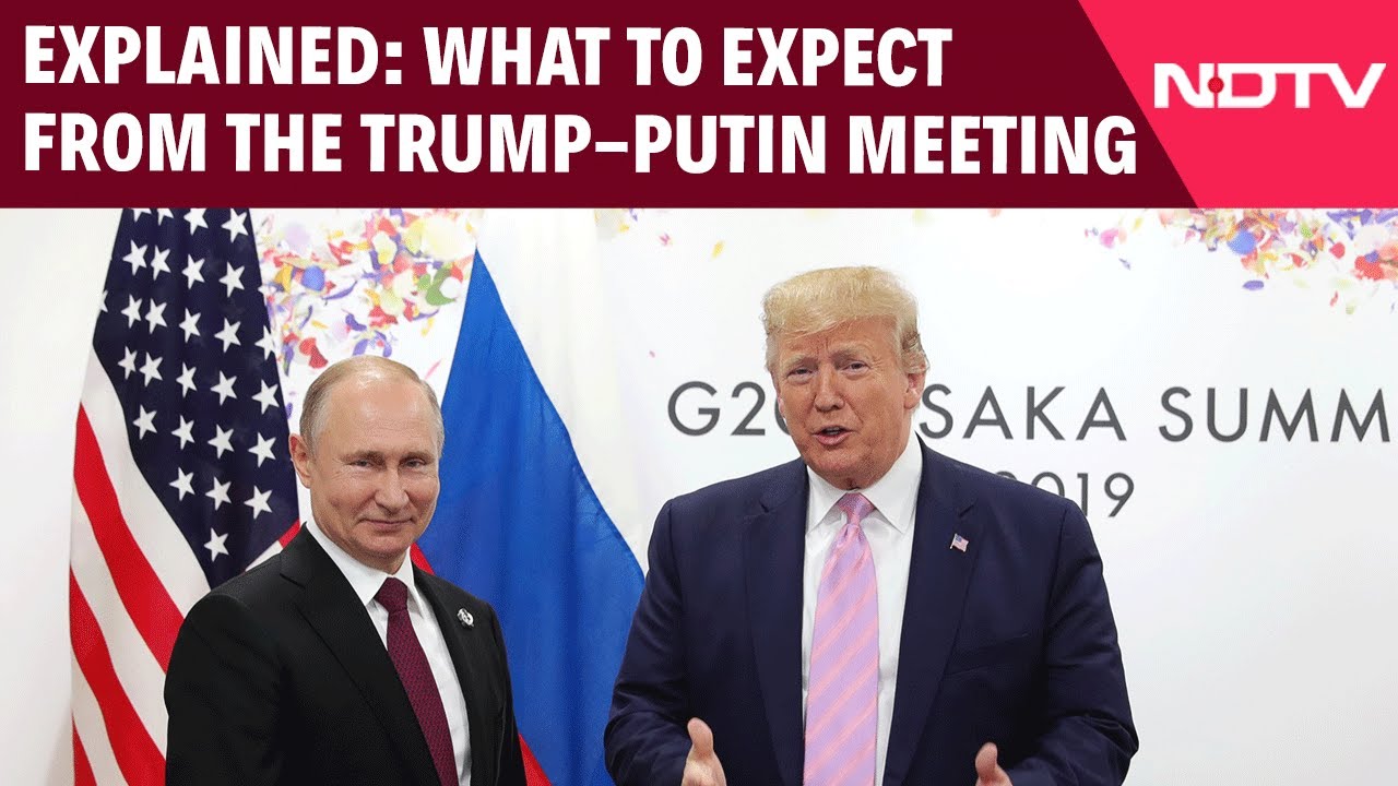 Alaska Summit | Explained: What To Expect From The Trump-Putin Meeting This Friday