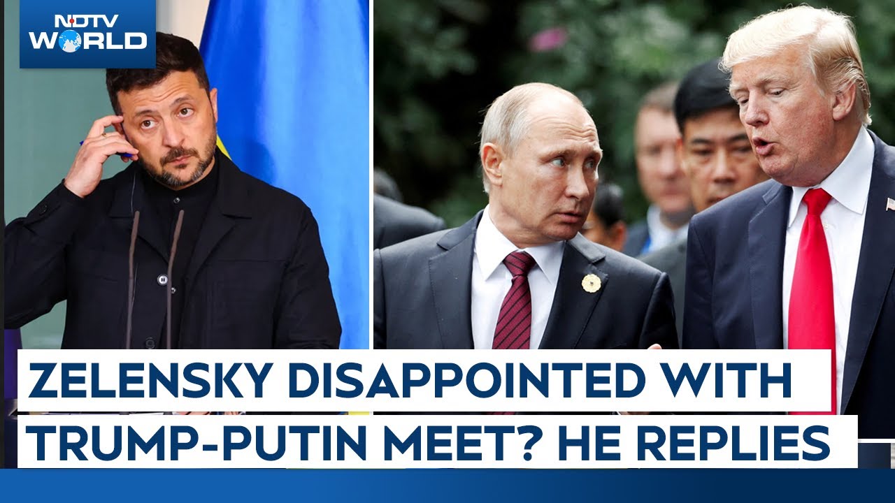 Trump Putin Meet | Things Related To Ukraine Must Be Discussed Exclusively With Ukraine: Zelensky