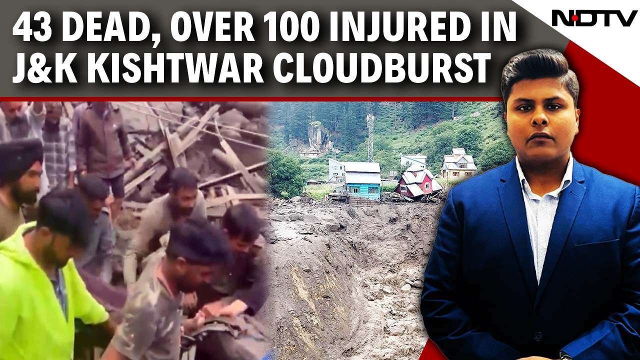 Jammu Kashmir Cloudburst | 46 Dead After Massive Cloudburst In J&K's Kishtwar Jammu Kashmir Cloudburst | 46 Dead After Massive Cloudburst In J&K's Kishtwar