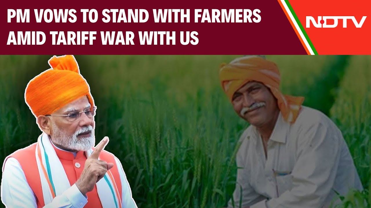 "Will Stand Like A Wall For The Farmers..." PM's Message Amid Tariff War