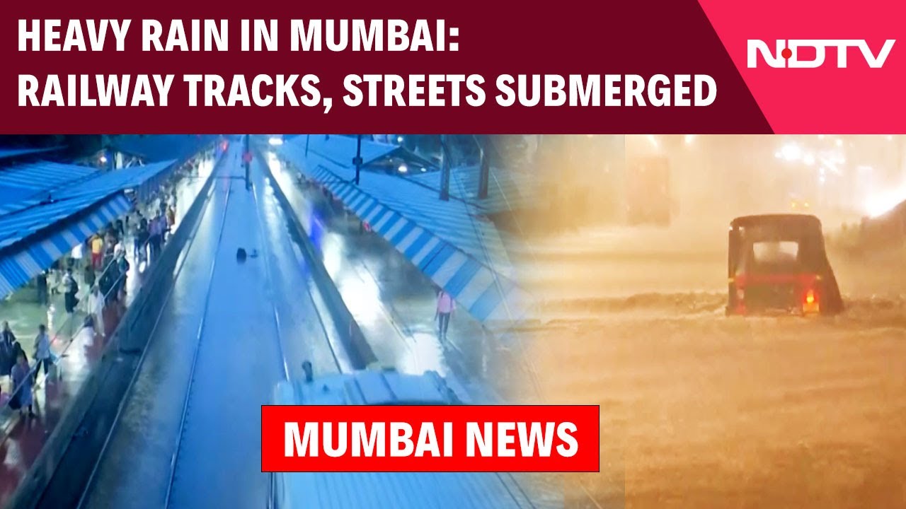 Severe Waterlogging In Parts Of Mumbai After Heavy Rainfall