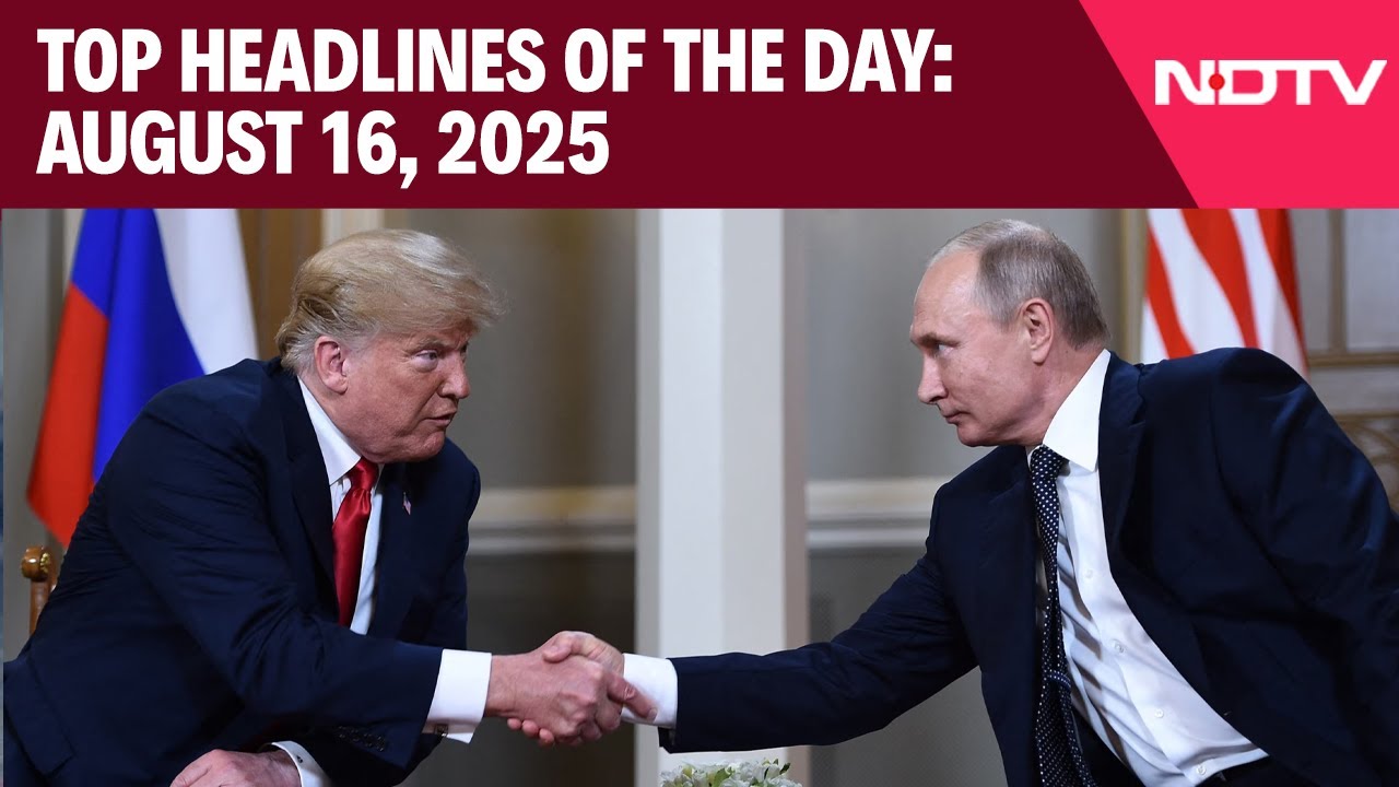 Trump-Putin Wrap Up 'High-Stakes' Meeting | Top Headlines Of August 16, 2025