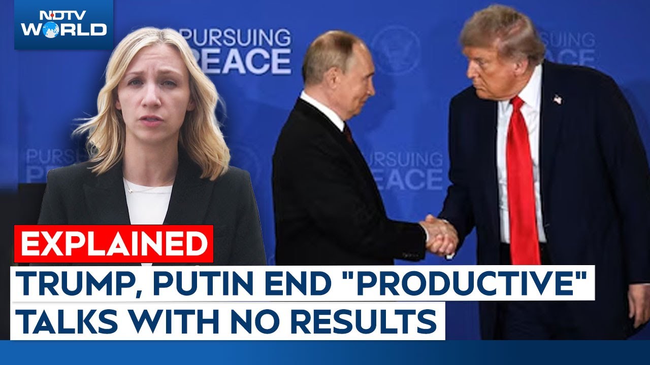 Trump, Putin End "Productive" Talks With No Results