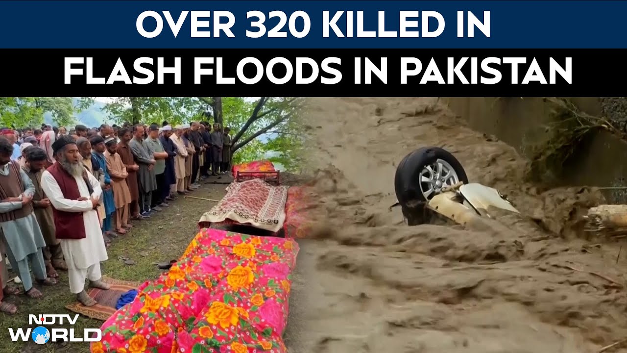 Over 320 Killed In Flash Floods In Pakistan, Rescue Ops Underway