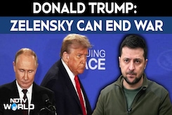 Trump Puts Onus On Ukraine President, Says Zelenskyy Can End War Trump Puts Onus On Ukraine President, Says Zelenskyy Can End War