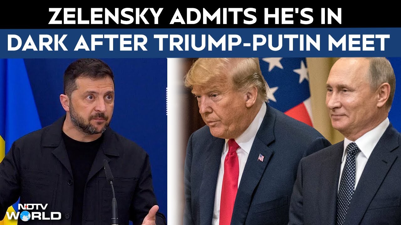 Video: Zelensky Trump Meeting | 'I Don't Know What Exactly Putin & Trump Talked About', Says Trump