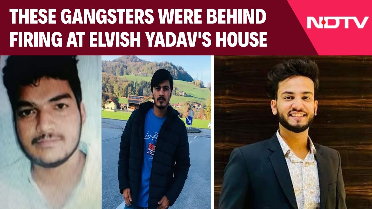 Video: Elvish Yadav House Firing: Living Abroad, These Gangsters Were Behind Firing At Elvish Yadav's House