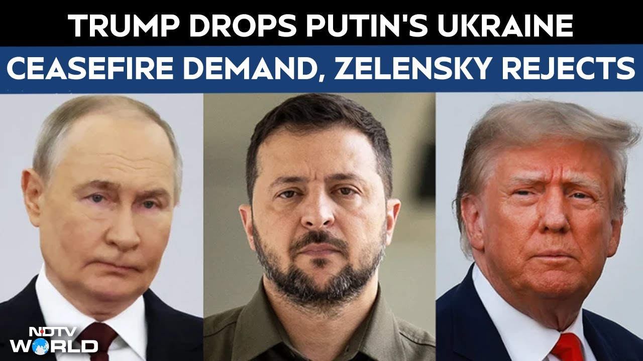 Trump Conveyed Putin's Donetsk Demand To Zelensky, He Refused: Report