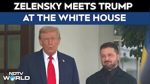 Zelensky Arrives At The White House As Trump Presses For Deal