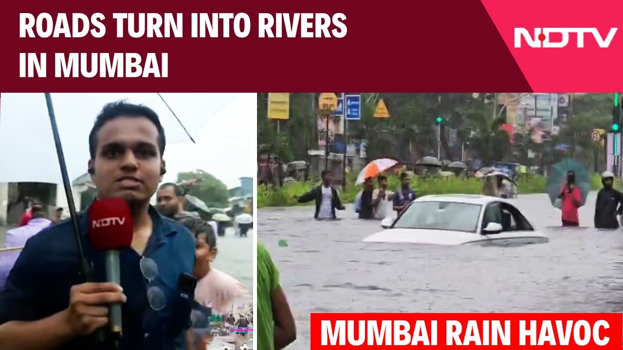 Video: Mumbai Rain News Today: Massive Waterlogging In City, 350 Shifted As Mithi River Swells