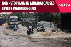 Mumbai Rain News | Non-Stop Rain In Mumbai Causes Severe Waterlogging, Trains, Flights Affected Mumbai Rain News | Non-Stop Rain In Mumbai Causes Severe Waterlogging, Trains, Flights Affected