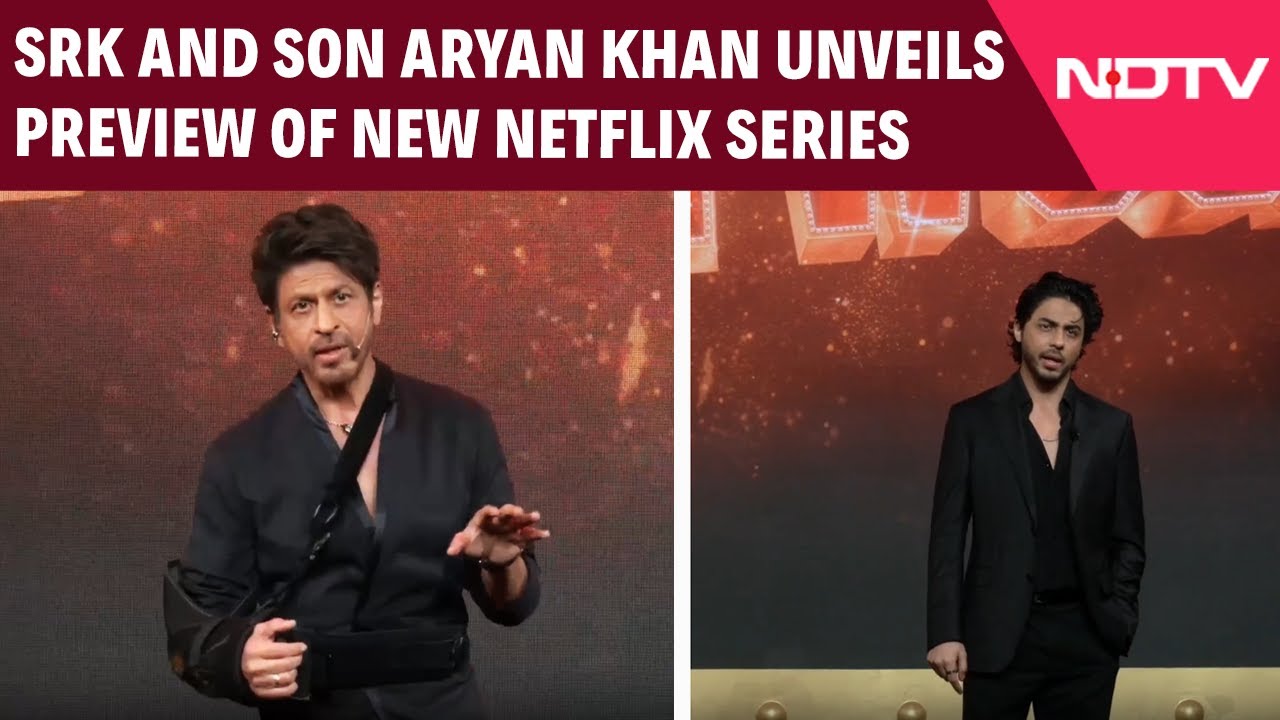 Aryan Khan Directorial Debut | SRK And Son Aryan Khan Unveil Preview Of 'The Ba***ds Of Bollywood'