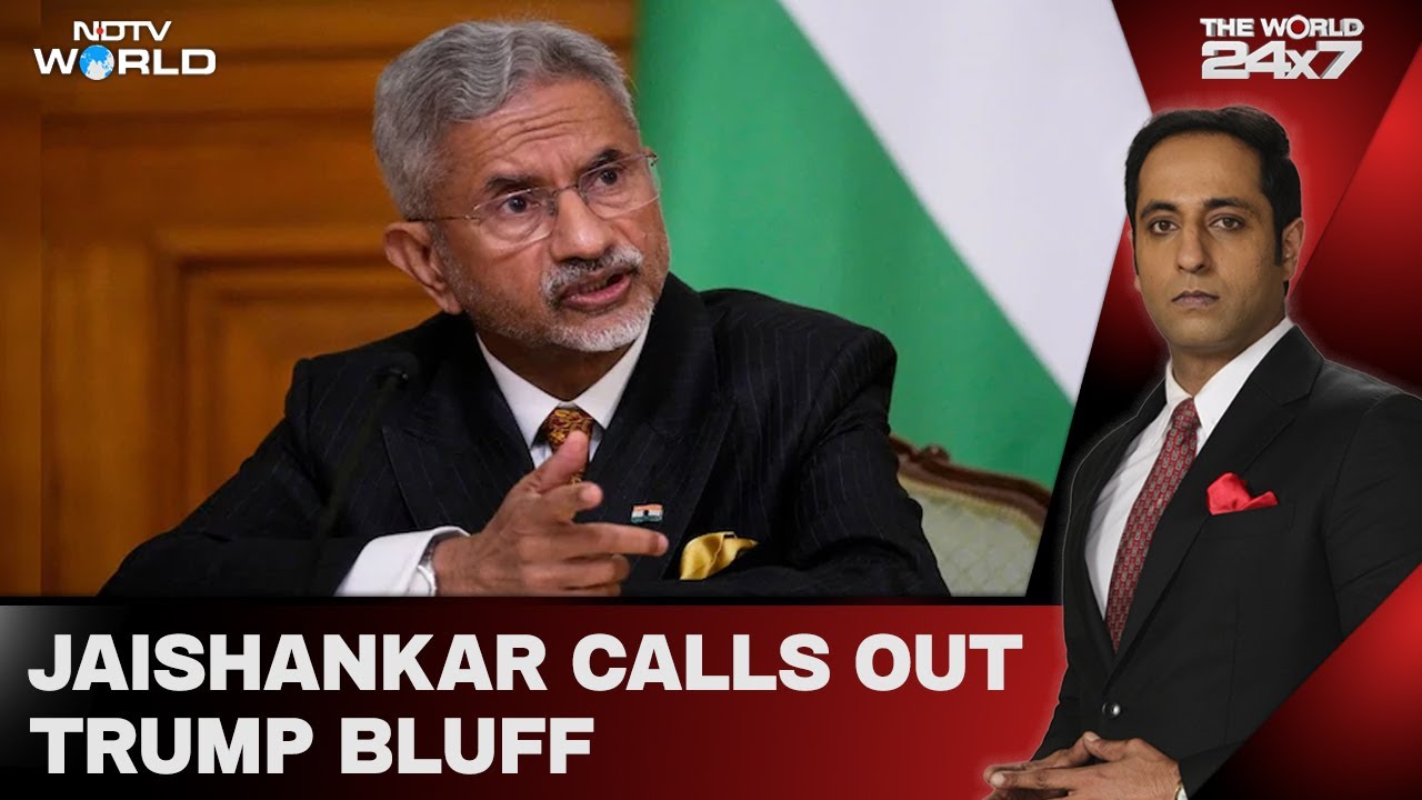 S Jaishankar On US Tariff Over Purchase Of Russian Oil: "Perplexed At Logic"