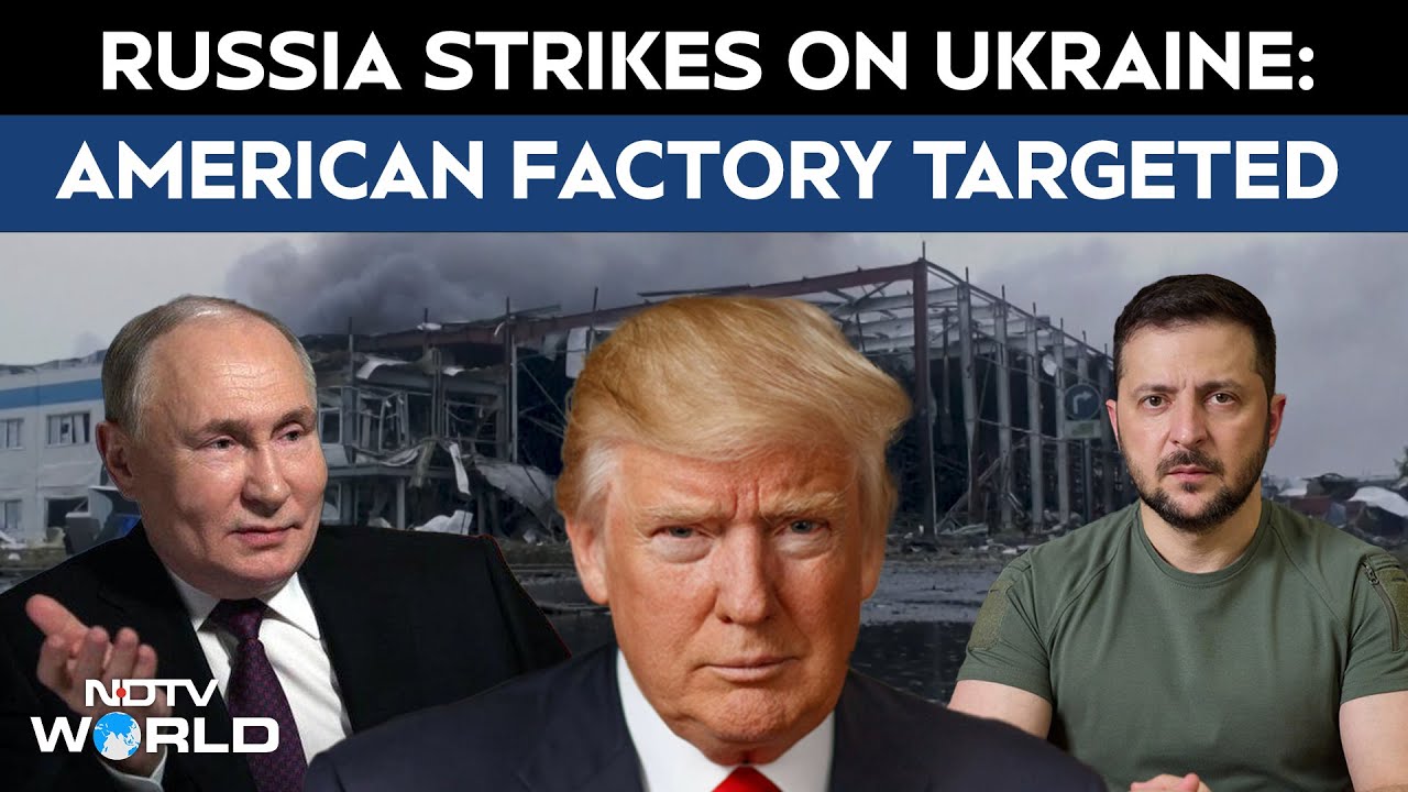 Video: Russian Attack On Western Ukraine Hits An American Factory During The US-Led Push For Peace