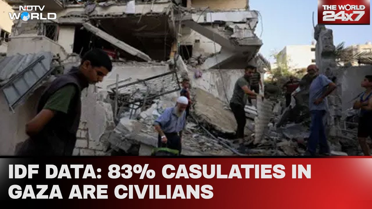 Classified IDF Data Reveals 5 In 6 Casulaties In Gaza Are Civilians