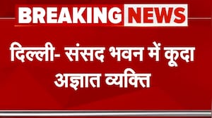 Parliament की सुरक्षा में सेंध, पेड़ के सहारे दीवार फांदकर घुसा शख्स | Breaking News