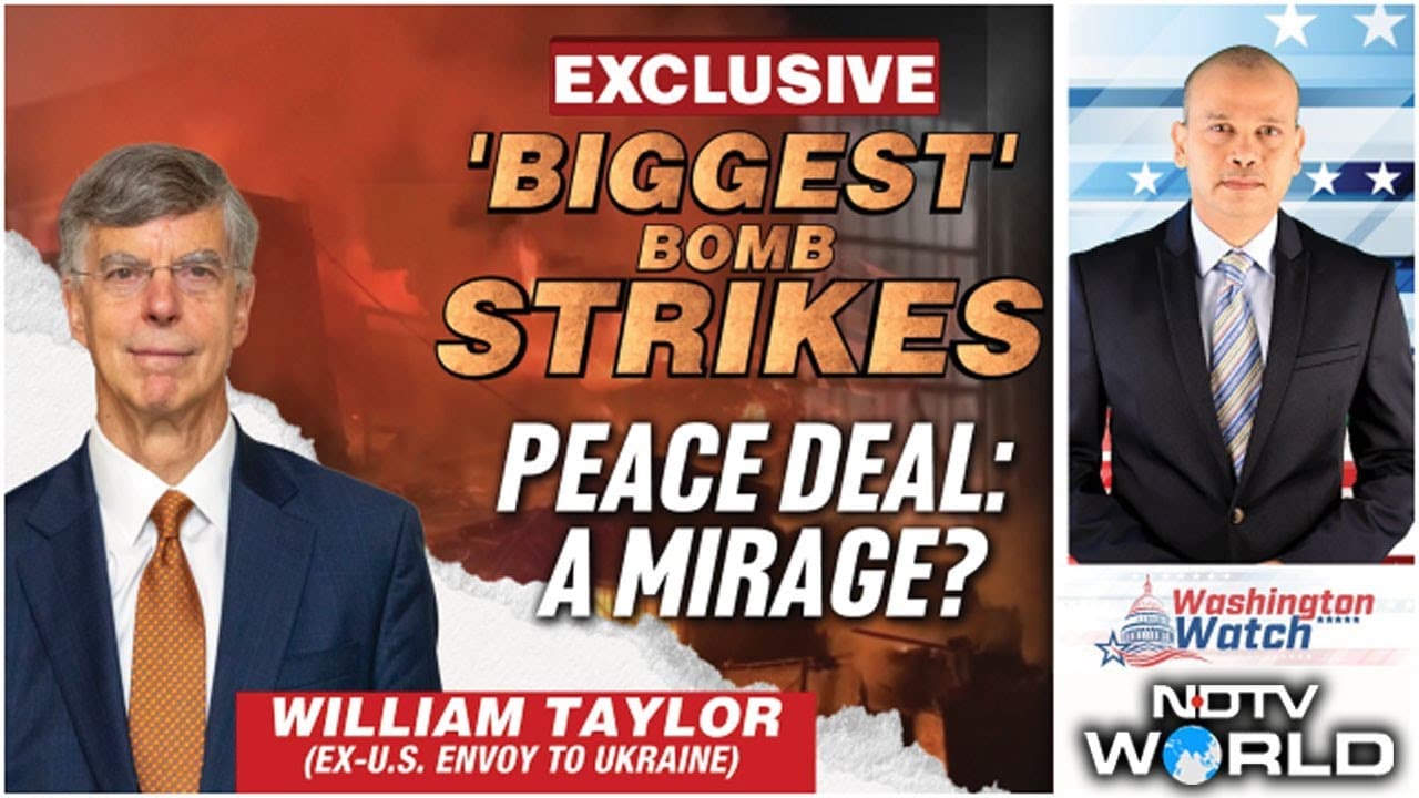 'Russians Don't Want To End Ukraine War...': Ex-US Envoy To Kyiv William Tylor Decodes