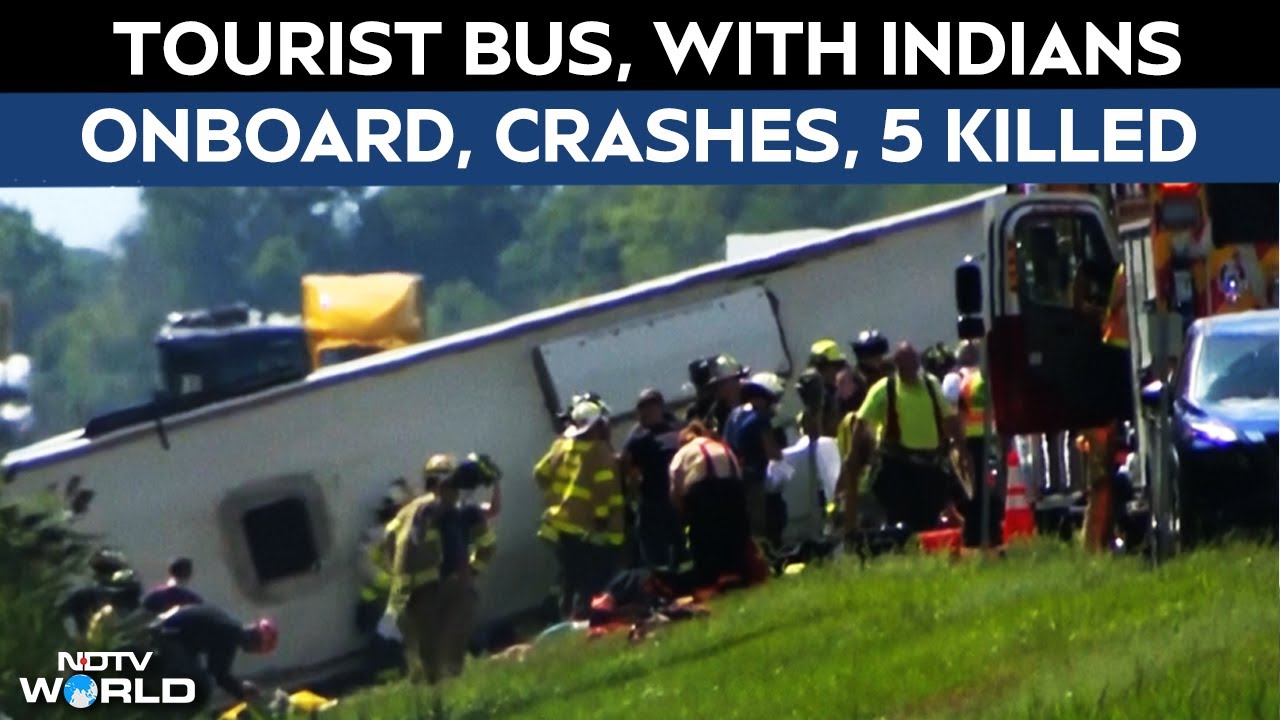Niagara Falls Accident | Tourist Bus, With Indians Aboard, Crashes On New York Highway, 5 Killed