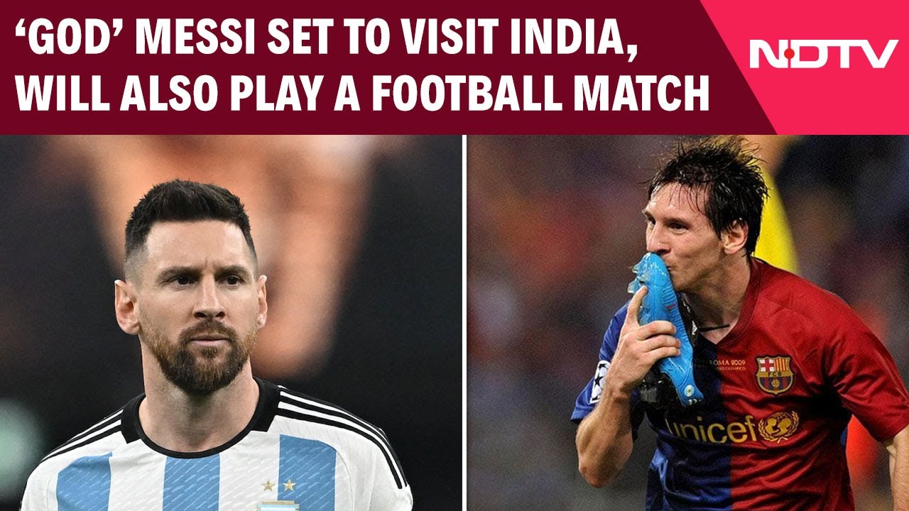 Video: Messi In India | Lionel Messi, Argentina Set To Play Friendly In Kerala This November