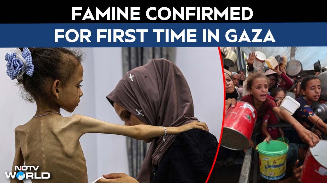 Gaza Famine | UN Confirms Famine In Gaza, 1st Ever In Middle East ...