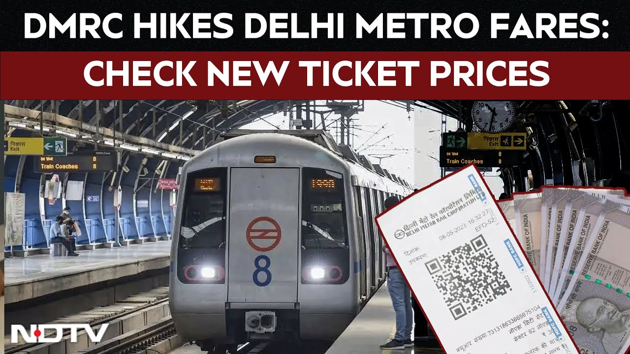 Video: Delhi Metro Fare Hike | DMRC Increased Delhi Metro's Ticket Price, Here're The Full Revised Fares
