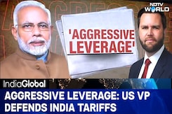 US VP JD Vance Justifies Oil Tariffs On India | India Doubles Down On Tariff Threat US VP JD Vance Justifies Oil Tariffs On India | India Doubles Down On Tariff Threat