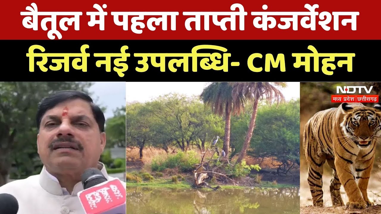 FIRST CONSERVATION RESERVE OF MP: बैतूल में पहला ताप्ती कंजर्वेशन रिजर्व नई उपलब्धि-CM मोहन | Bhopal