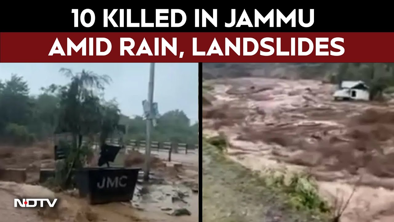 Jammu Landslide | 10 Killed, Including 6 On Vaishno Devi Route, In Jammu Amid Rain, Landslides