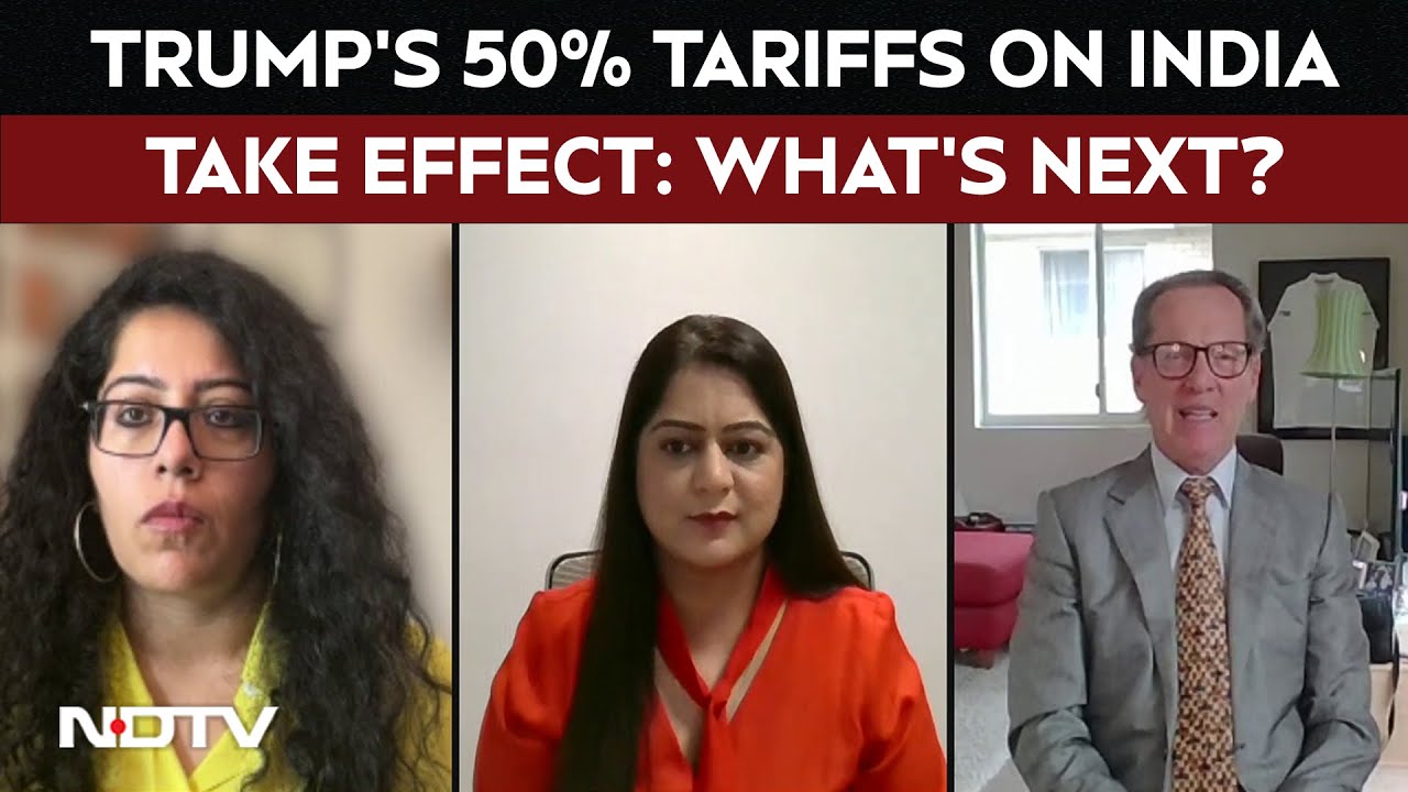 US Tariffs On India Take Effect | With Trump’s 50% Tariffs on India Now in Effect, What Comes Next?