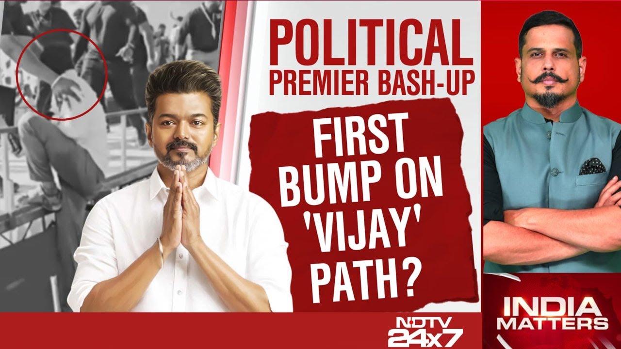 Political Premier Bash-Up: First Bump On 'Vijay' Path?
