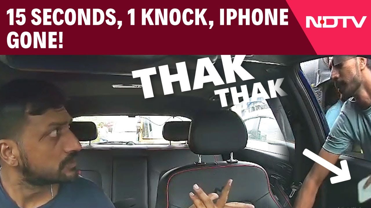 Video: Mumbai News | Thak Thak Gang Strikes Again in Mumbai, iPhone Stolen in Seconds