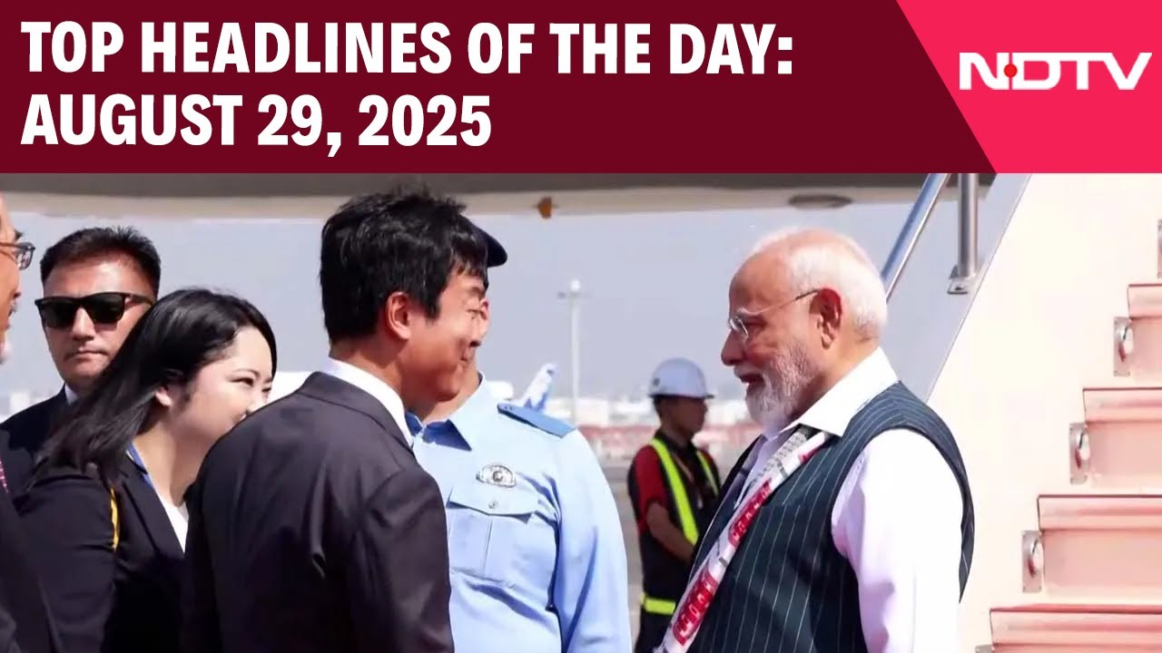 PM Modi In Japan | PM Modi Kicks Off 2-Day Japan Visit | Top Headlines Of The Day: August 29, 2025