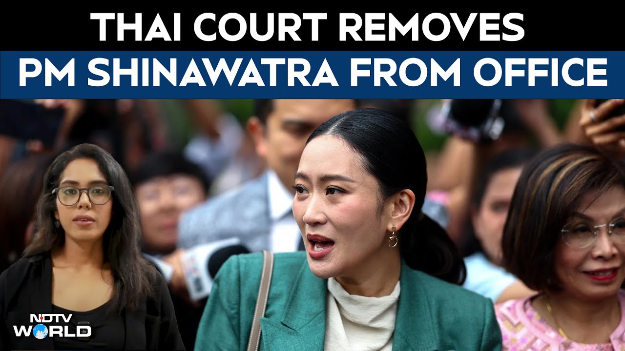 Thailand Prime Minister Paetongtarn Shinawatra Suspended From Office