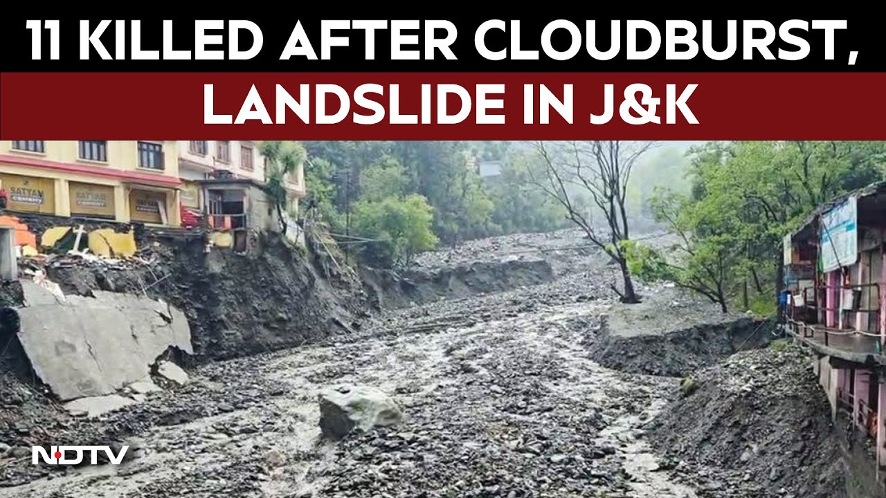 11 Killed, Houses Damaged After Cloudburst, Landslide In J&K