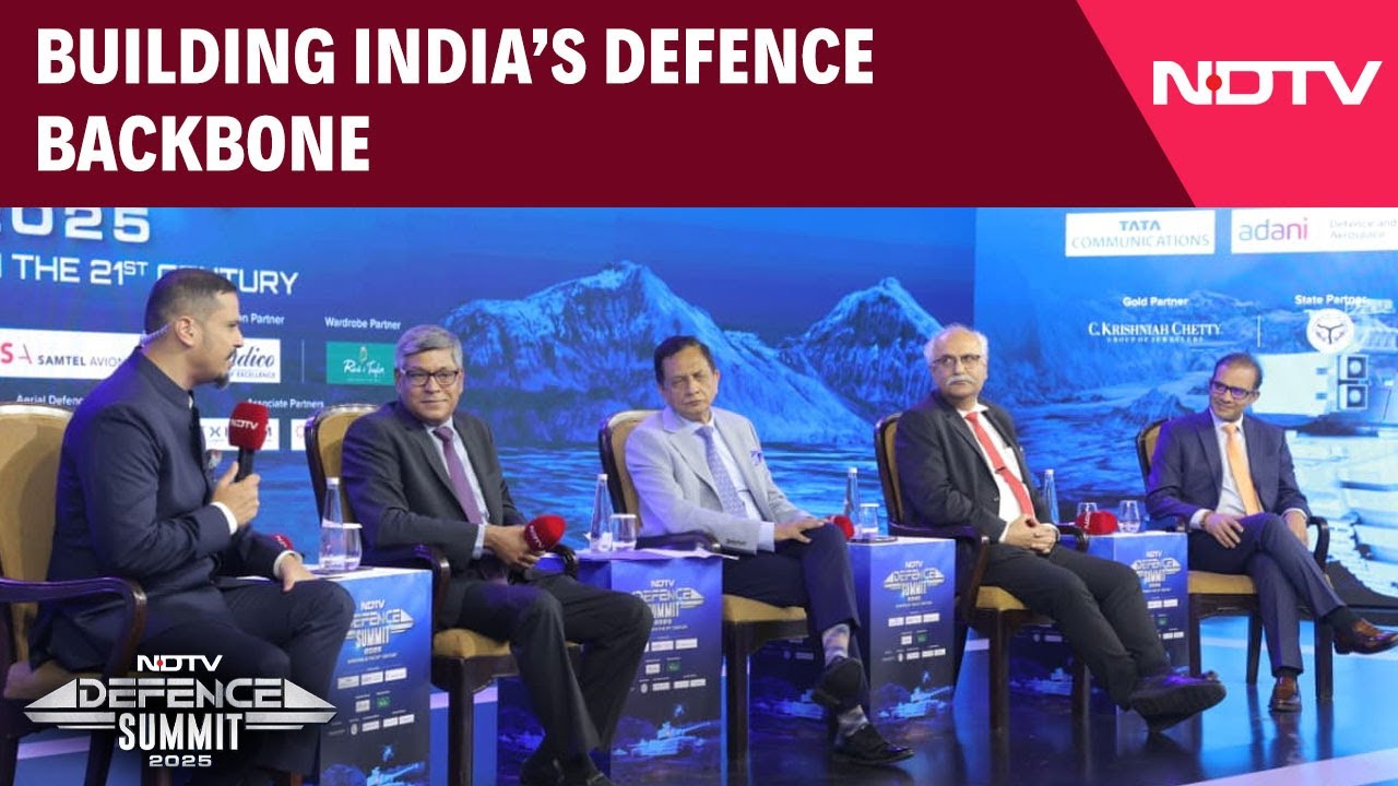Video: NDTV Defence Summit 2025: Building India's Defence Backbone