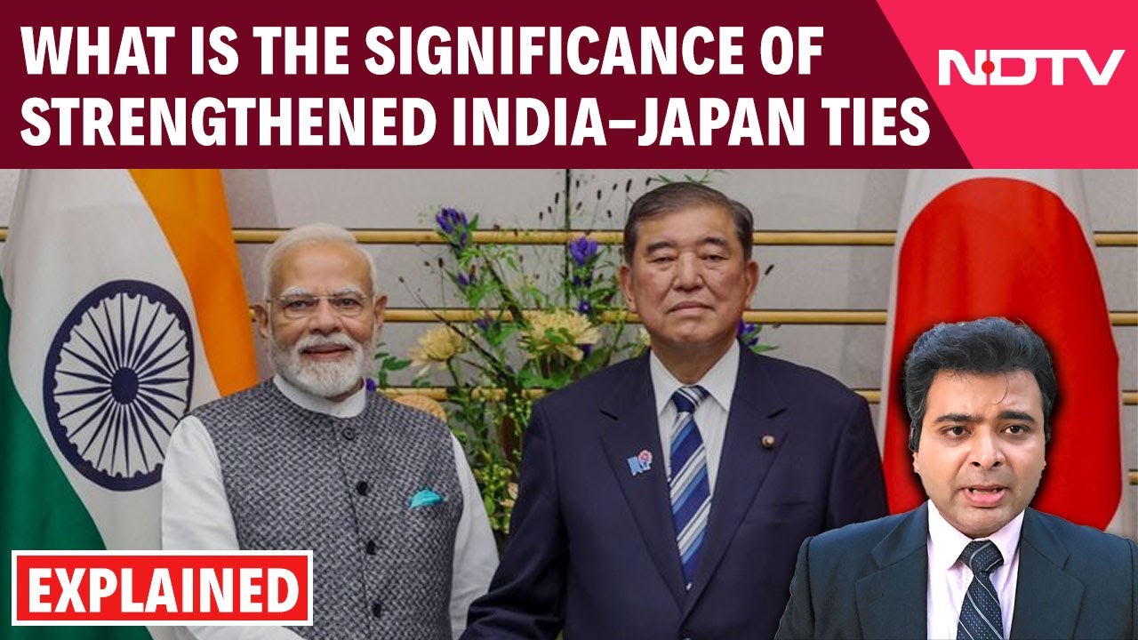 India-Japan Collaboration: NDTV Explores the Significance of Strengthened Ties