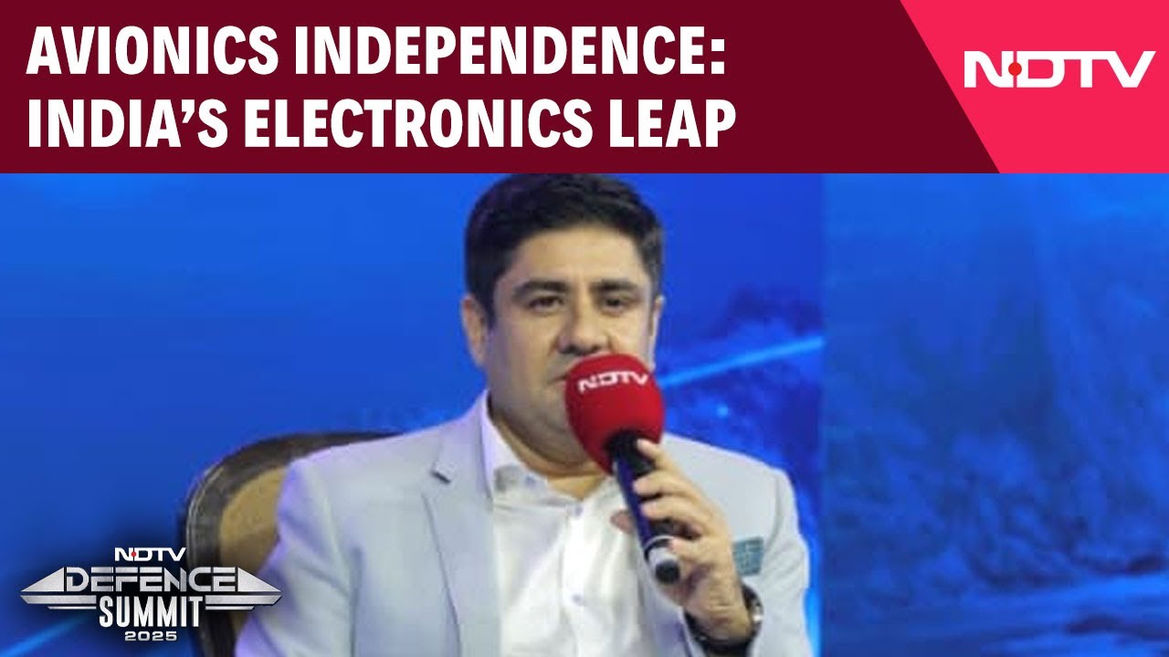 Video: NDTV Defence Summit | Avionics Independence: India's Electronics Leap