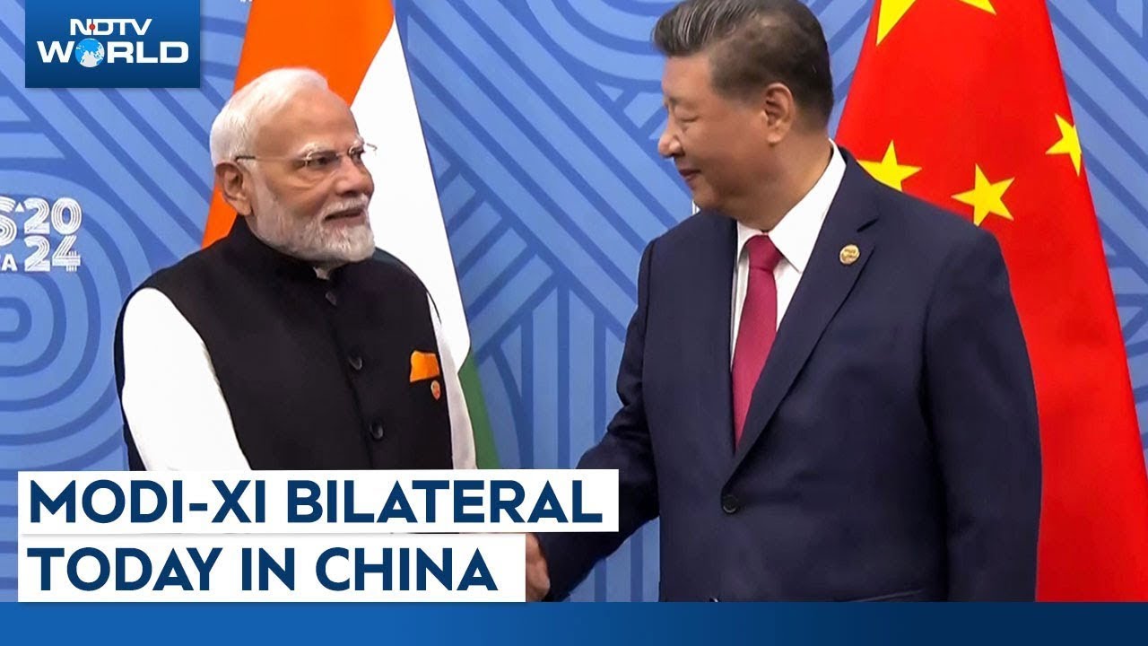 PM Modi In China | PM Modi To Hold A Bilateral Meeting With Chinese President Xi Jinping