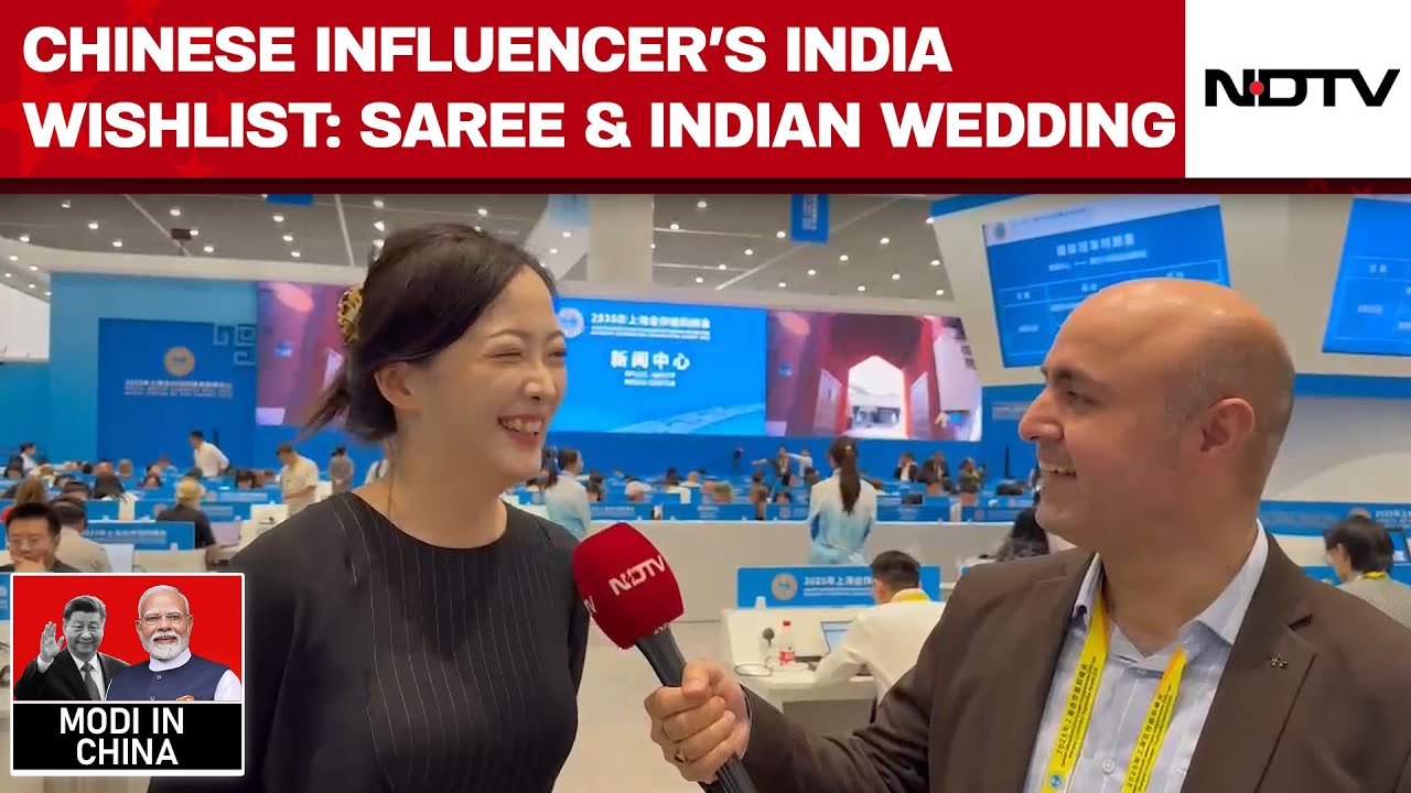 Video : PM Modi In China | From Saree To Indian Wedding: Chinese Influencer's India Bucket List