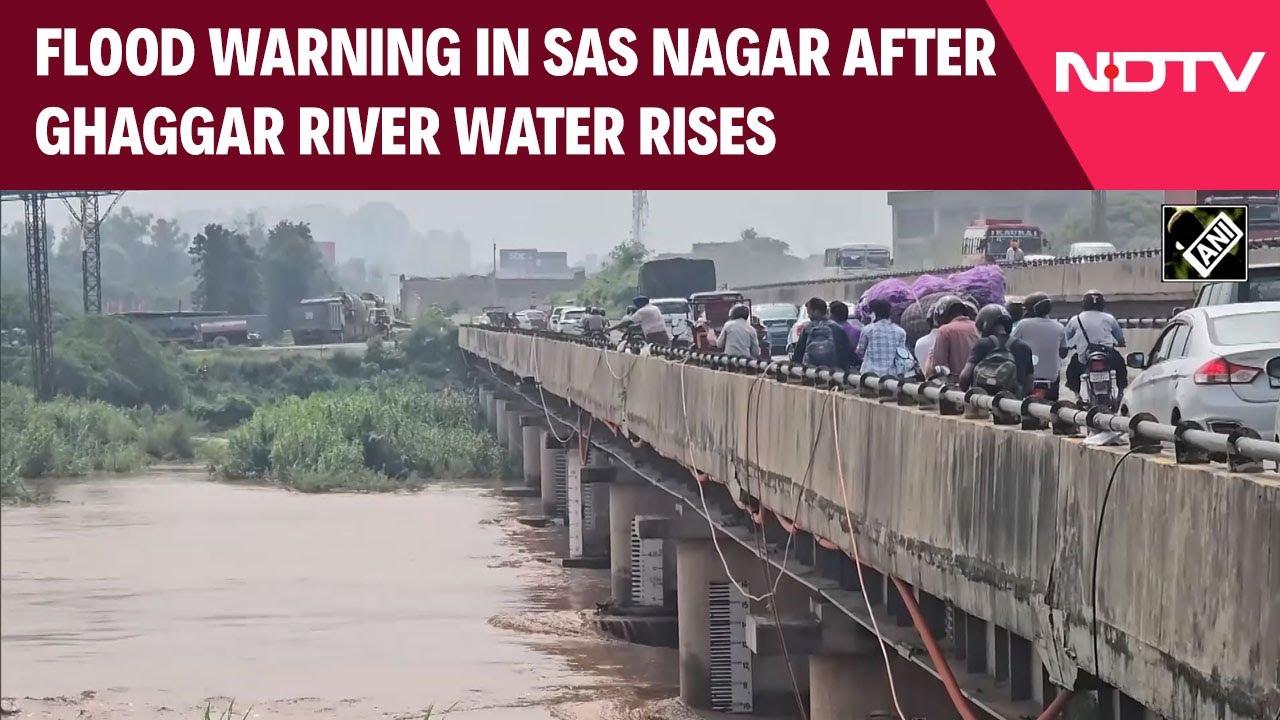 Punjab Floods News | Flood Warning Issued In Punjab’s SAS Nagar As Ghaggar River Water Rises