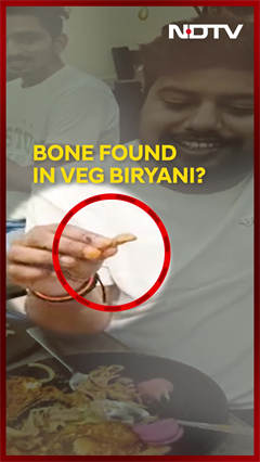 Video: Bone Found In Veg Biryani? CCTV Shows Truth Behind UP Restaurant Controversy