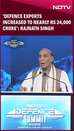 Modi Government Has Taken Defence Exports To "New Heights": Rajnath Singh