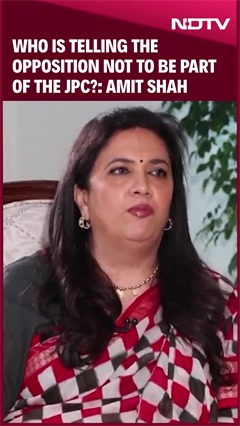 Amit Shah Slams Opposition, Says Who Is Telling Them Not To Be Part Of The JPC?