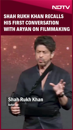 Shah Rukh Khan Recalls His First Conversation With Aryan On Filmmaking